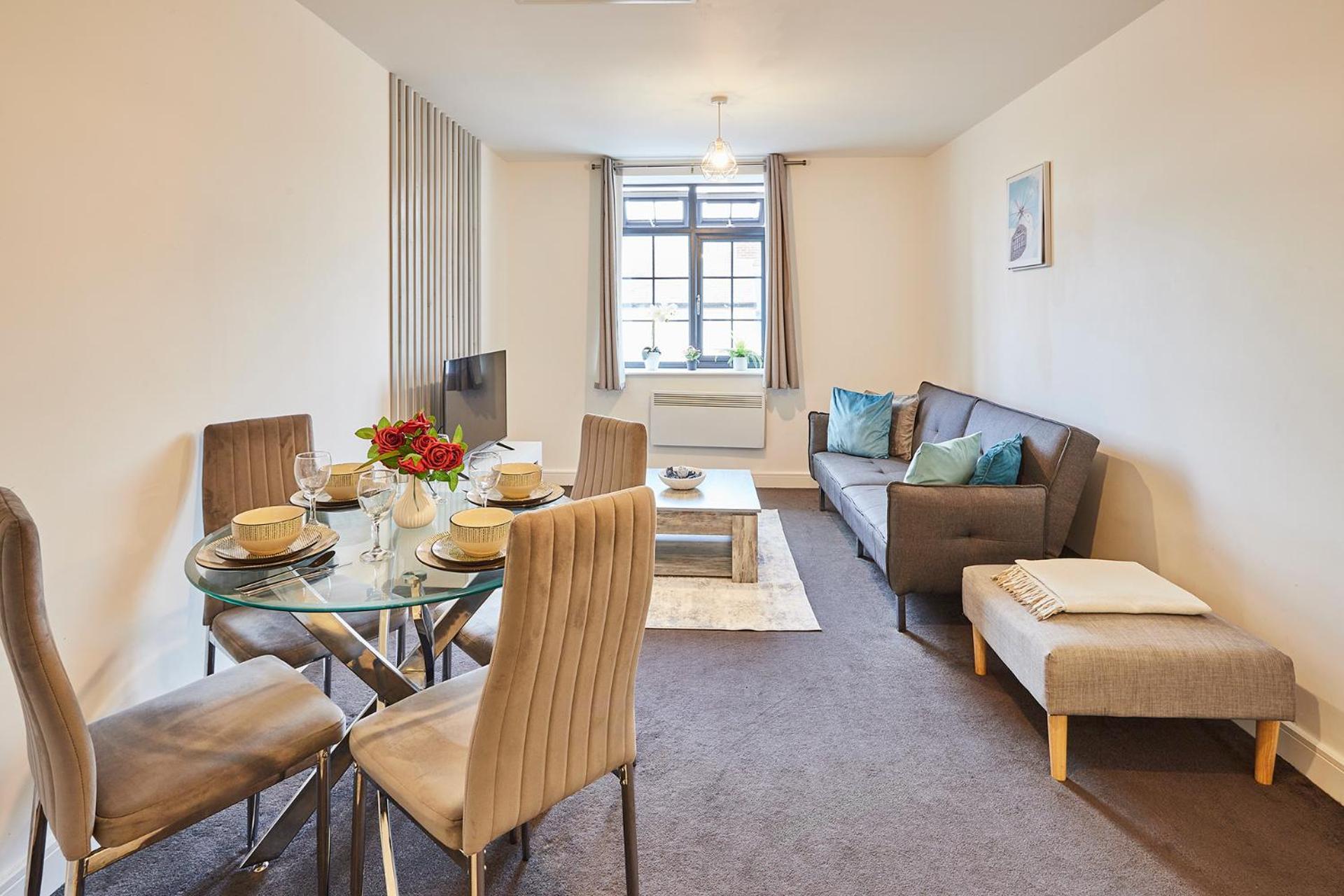 Nottingham Brand New 1Br Apt W/ Full Kitchen City Exterior foto